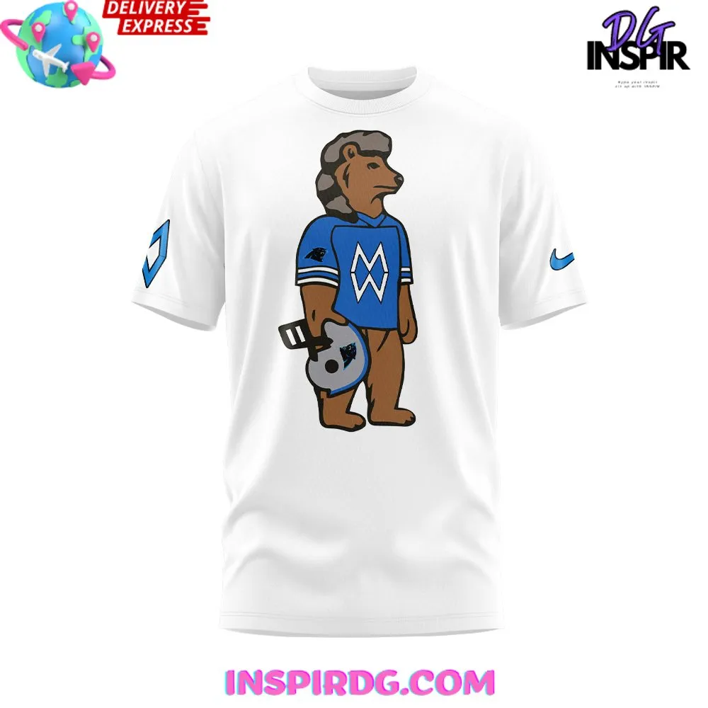 -Carolina Panthers x Morgan Wallen 2024 White T-Shirt