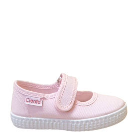 56000 Cienta fabric ballerina - baby pink