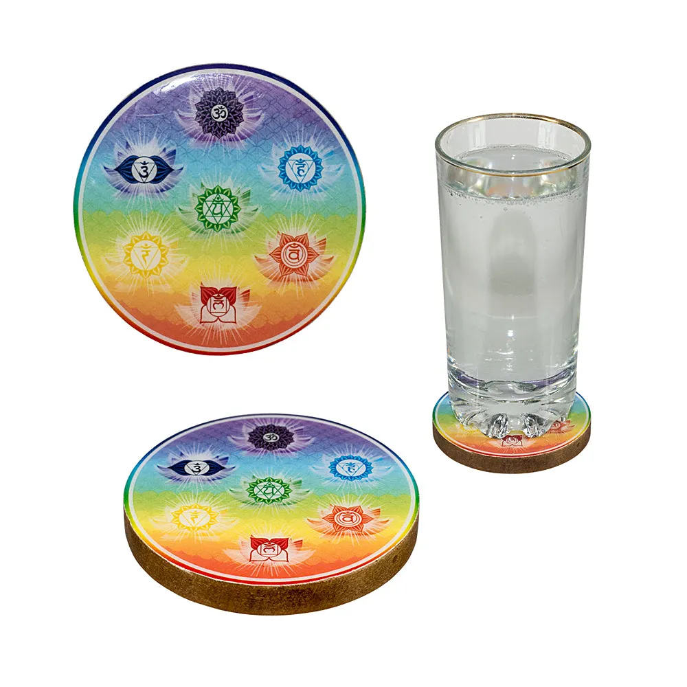 7 Chakras Coasters