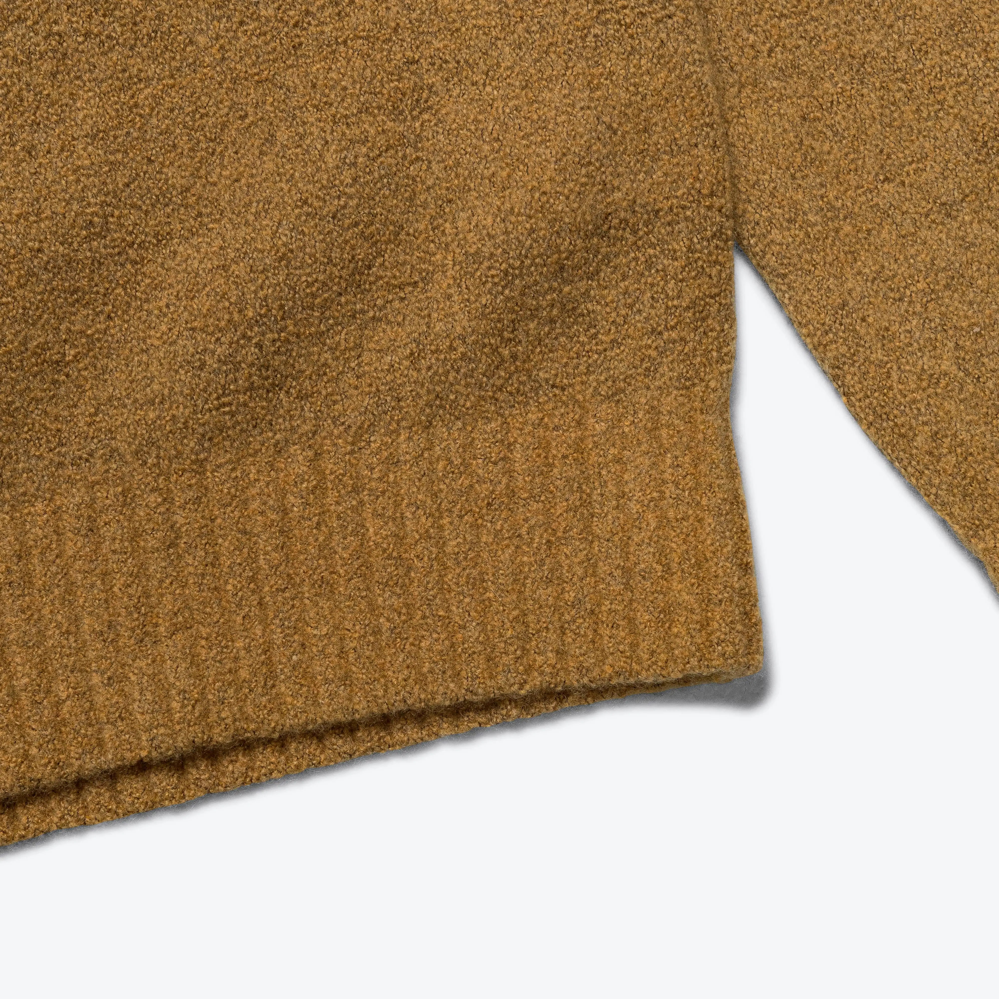 7G Cashmere/Silk Crew - Camel