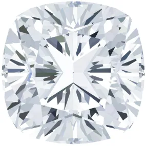 8mm or 2.40 Cts. DEW Cushion Diamond Faceted FAB Moissanite Loose Stone