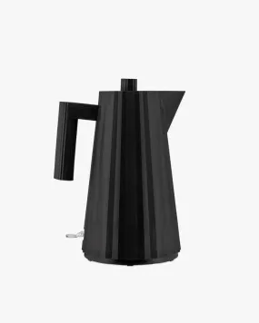 Alessi Electric Kettle Plissé 170 Cl Black