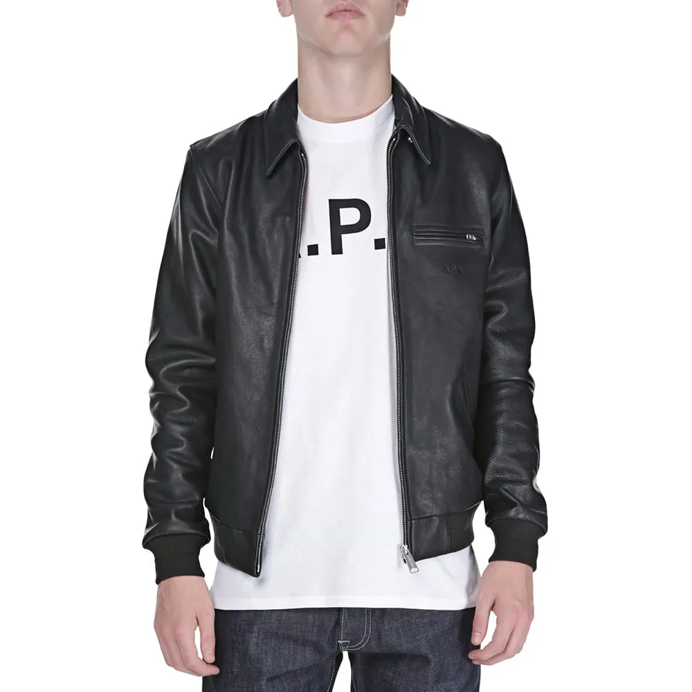 A.P.C. x Carhartt Logo TeeWhite