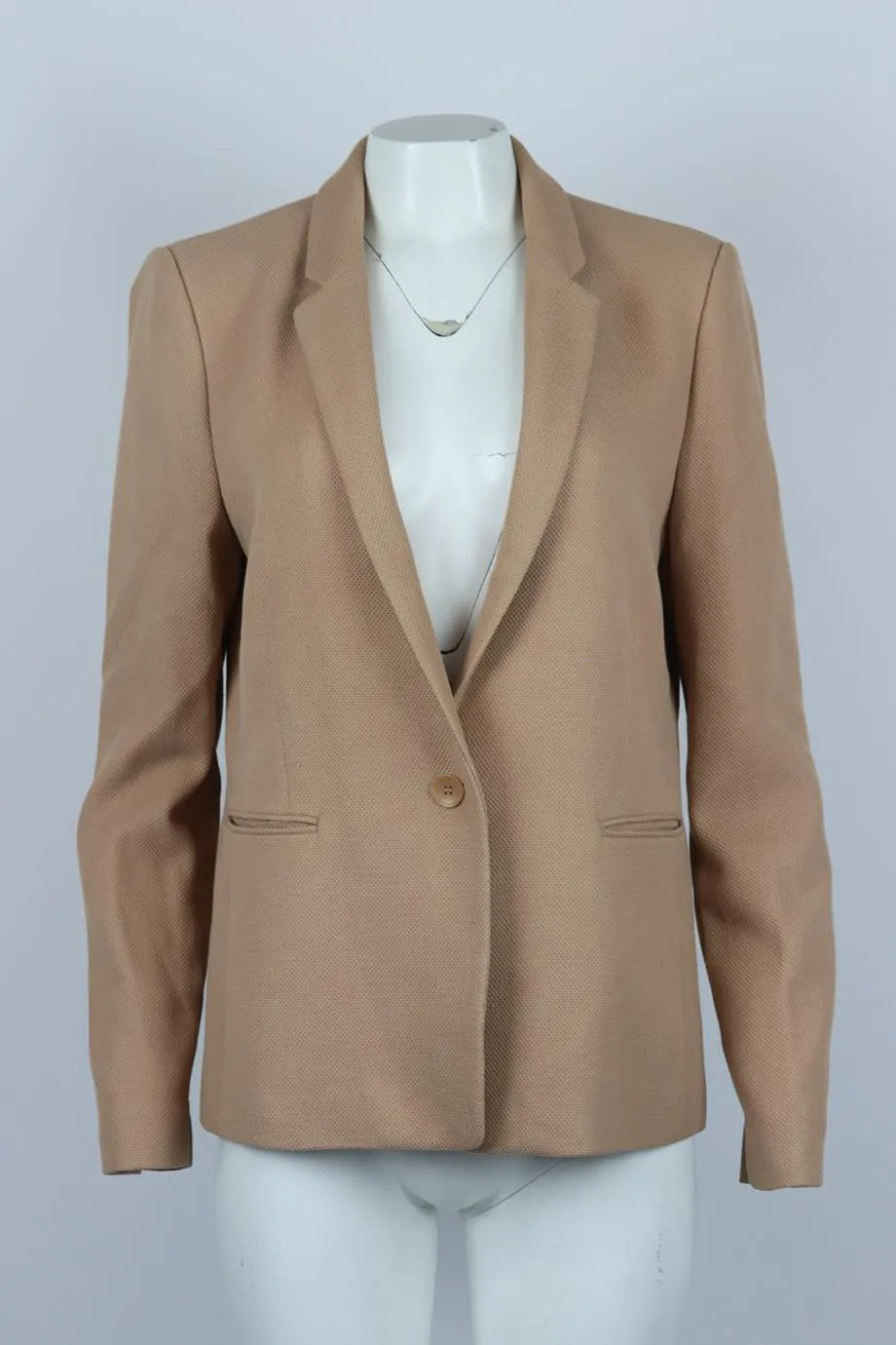 BCBG MAX AZRIA WOVEN BLAZER LARGE