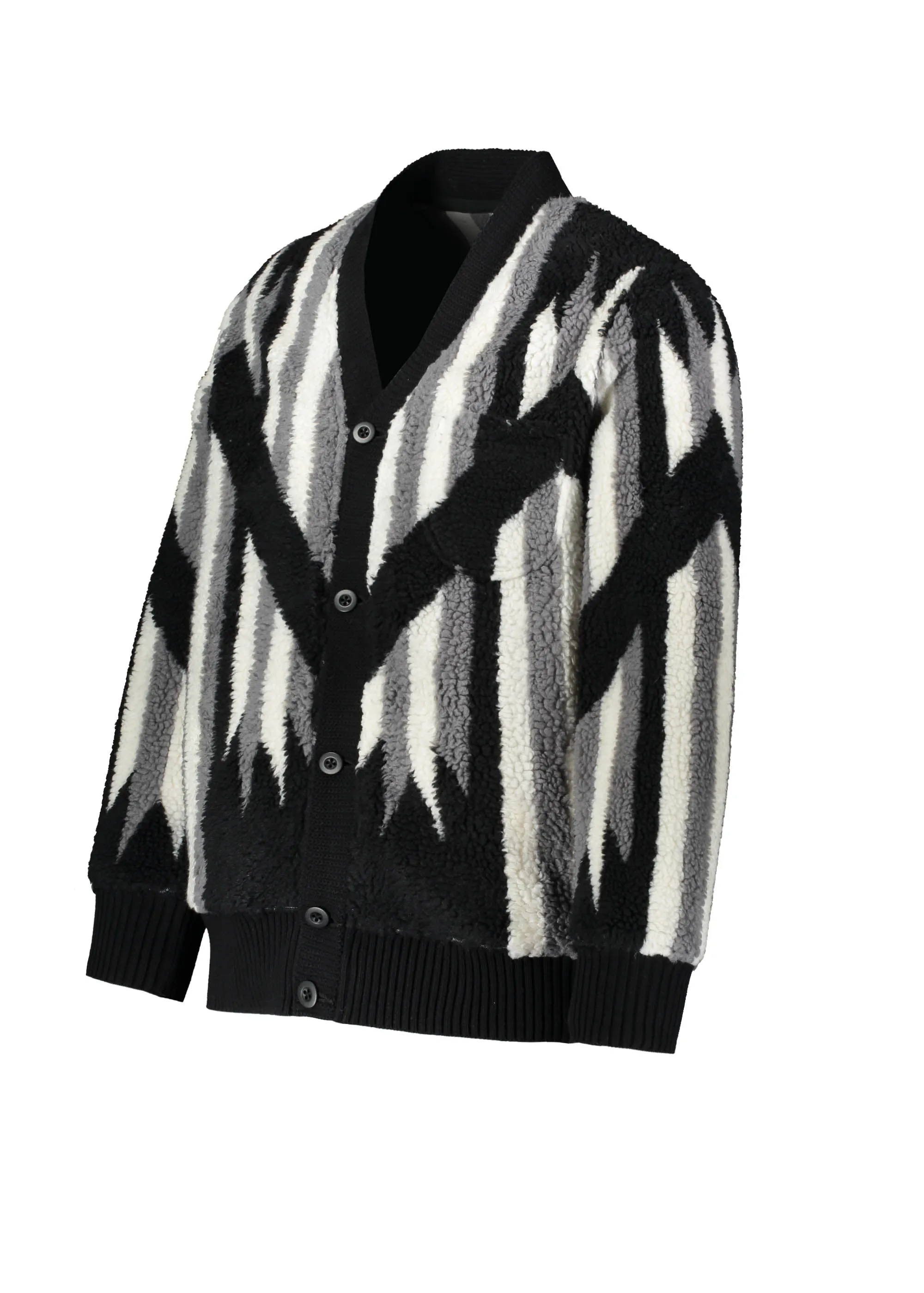 Beams Plus Cardigan - Black