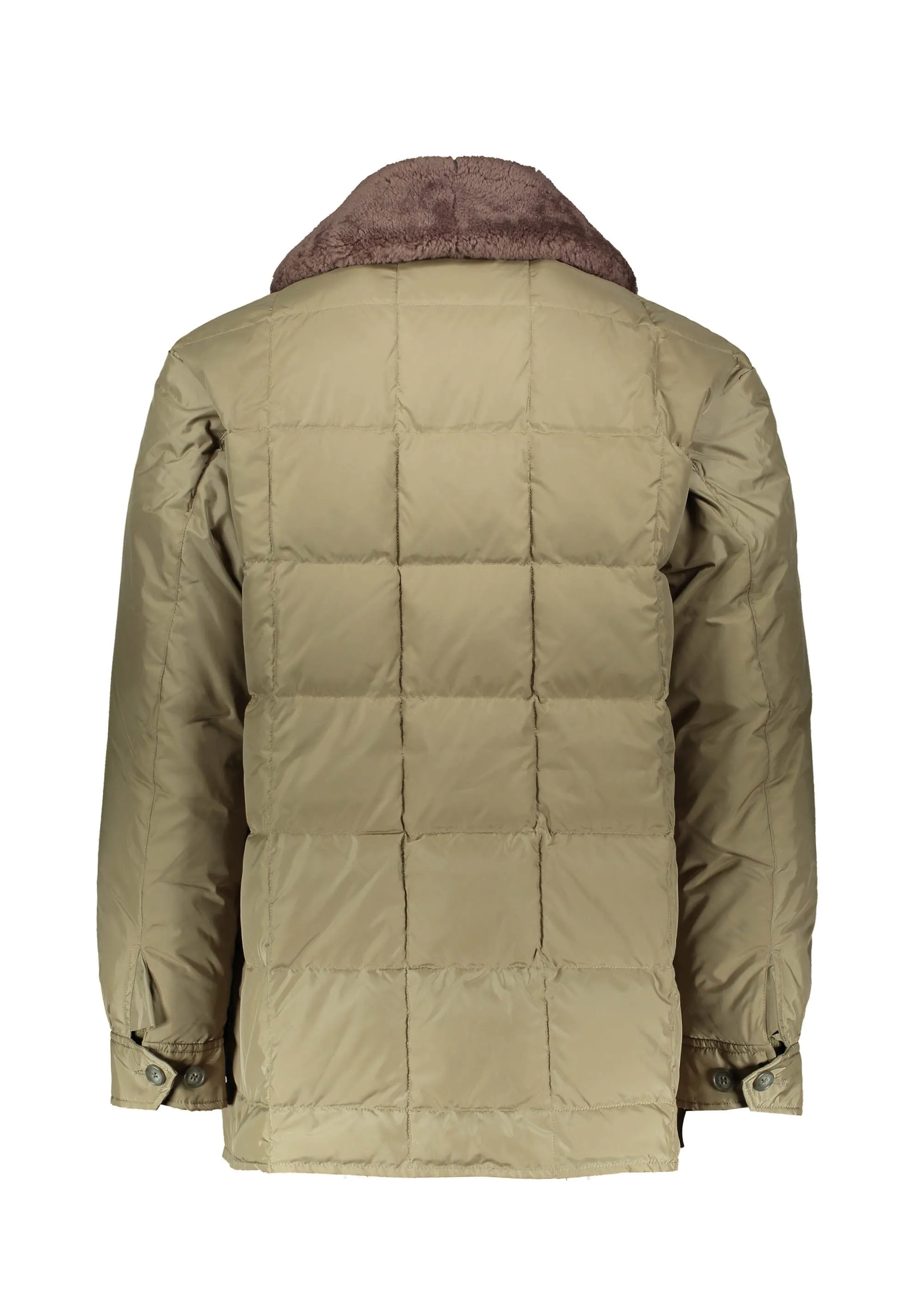 Beams Plus Fur Collared Jacket - Khaki