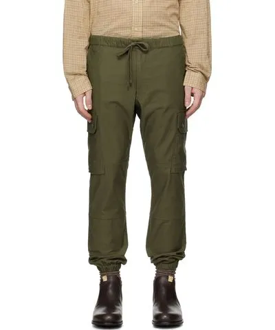 BEAMS PLUS Khaki Gym Cargo Pants