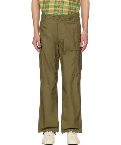 BEAMS PLUS Khaki Military Cargo Pants