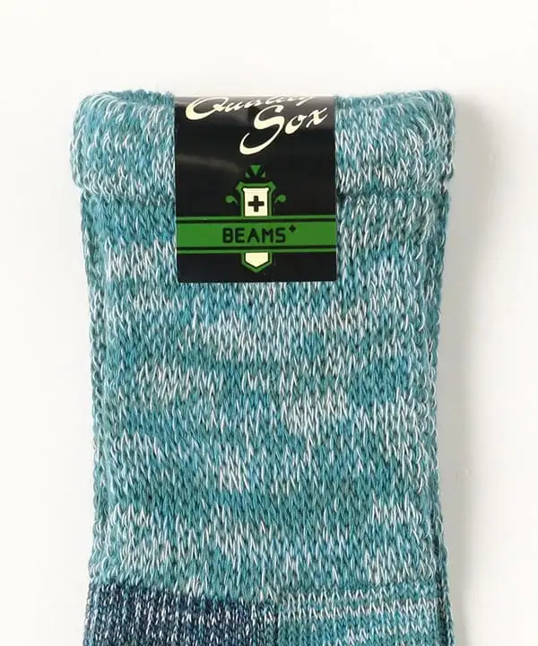 BEAMS PLUS Outdoor Socks Blue