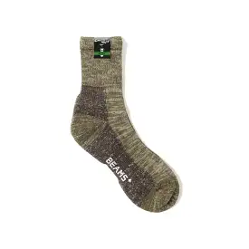 BEAMS PLUS Outdoor Socks Green