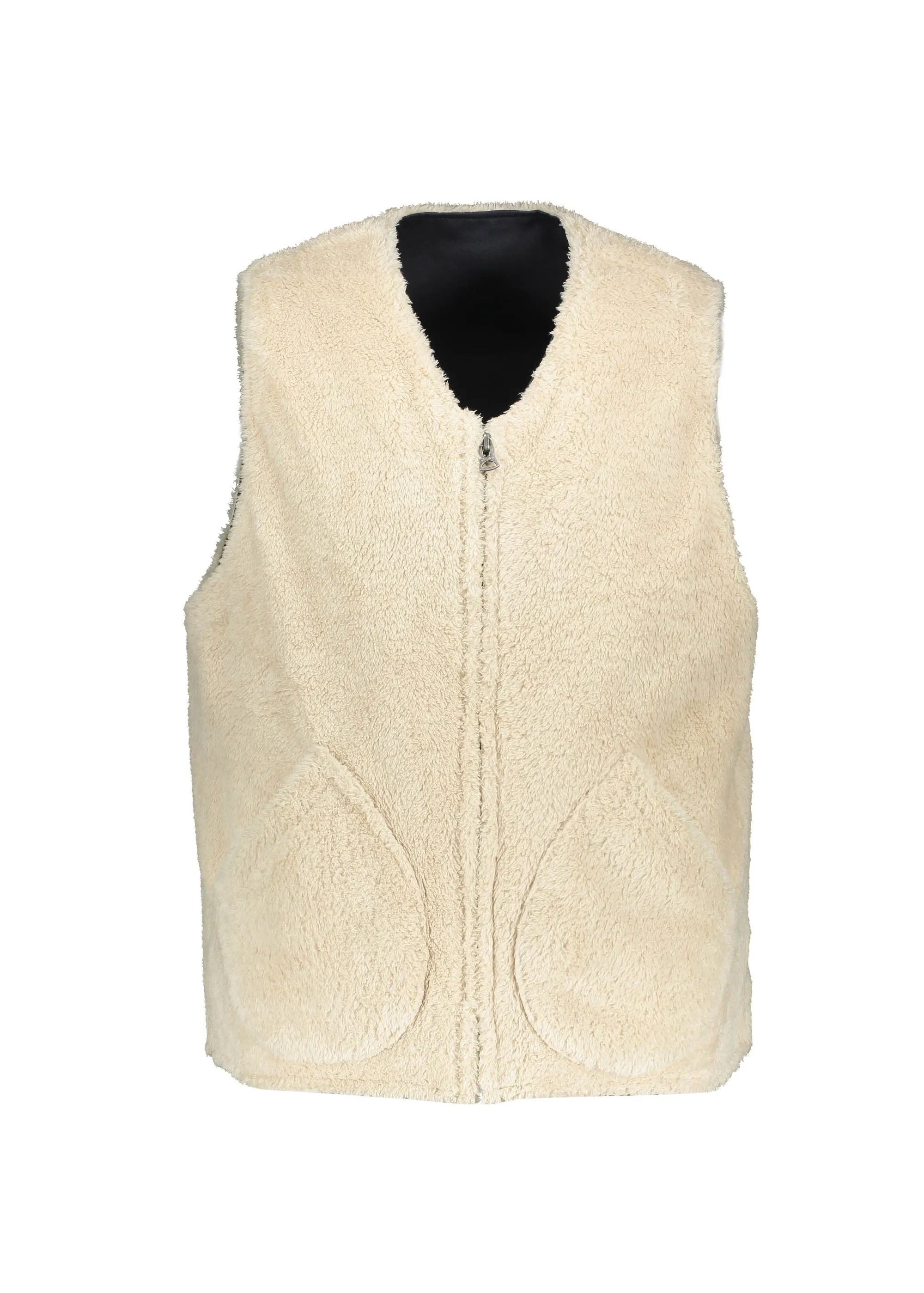 Beams Plus Reversible Military Liner Gilet - Navy