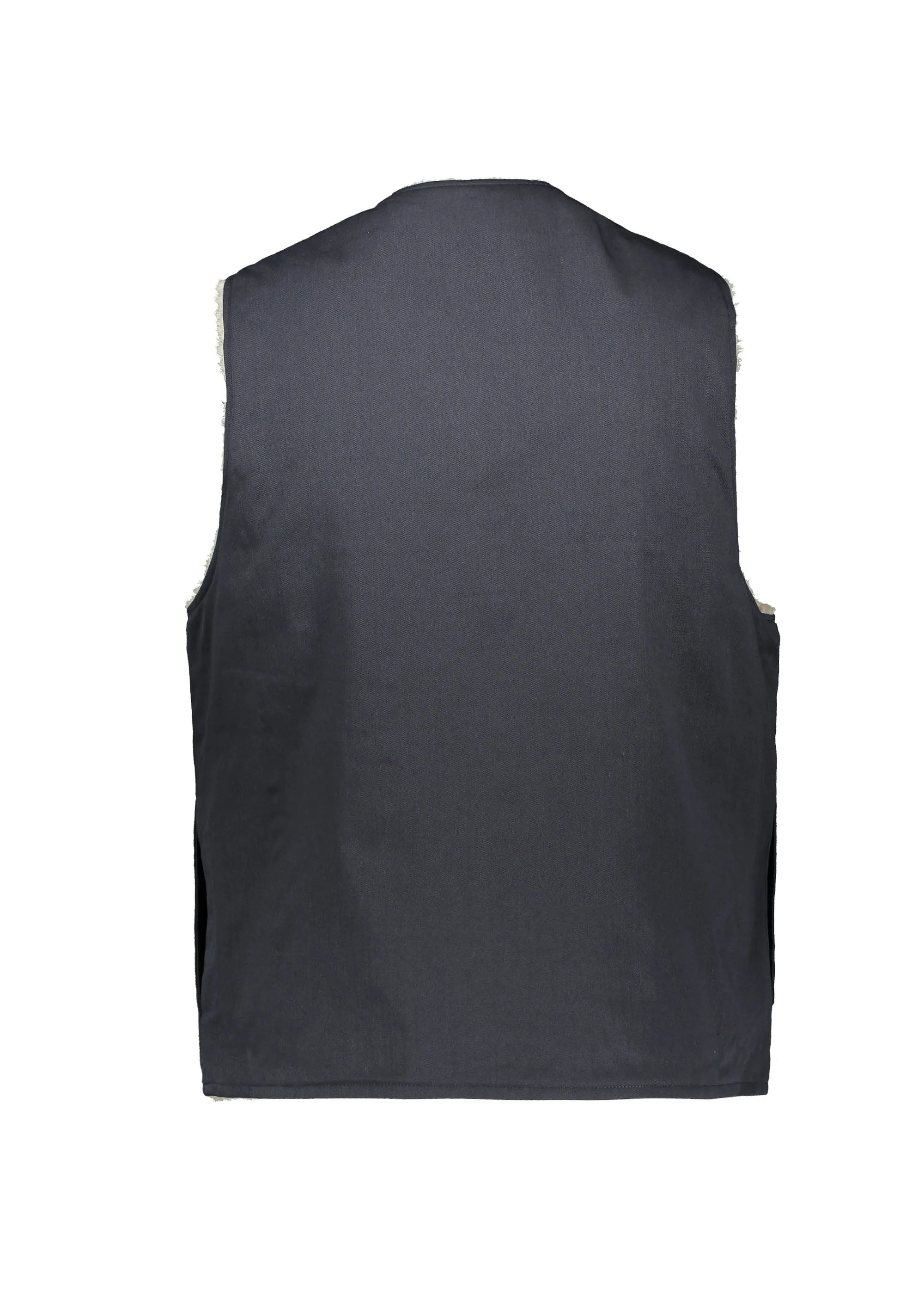 Beams Plus Reversible Military Liner Gilet - Navy