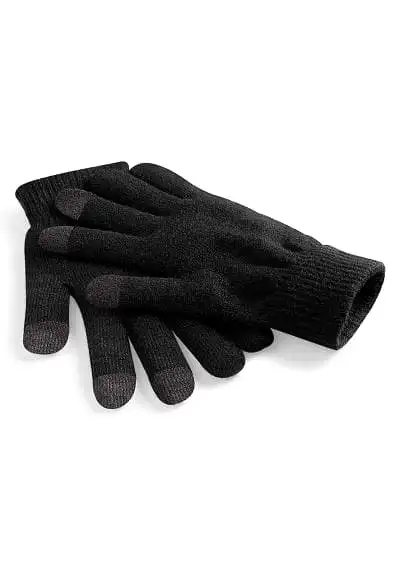 Beechfield Touchscreen Smart Gloves Black