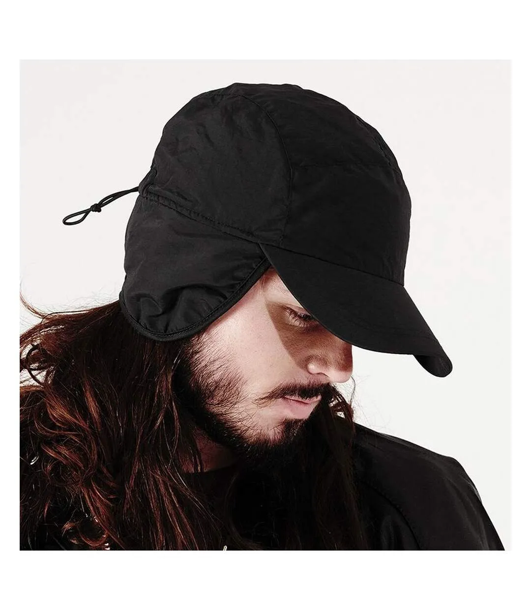 Beechfield Unisex Mountain Waterproof & Breathable Baseball Cap (Black) - UTRW238