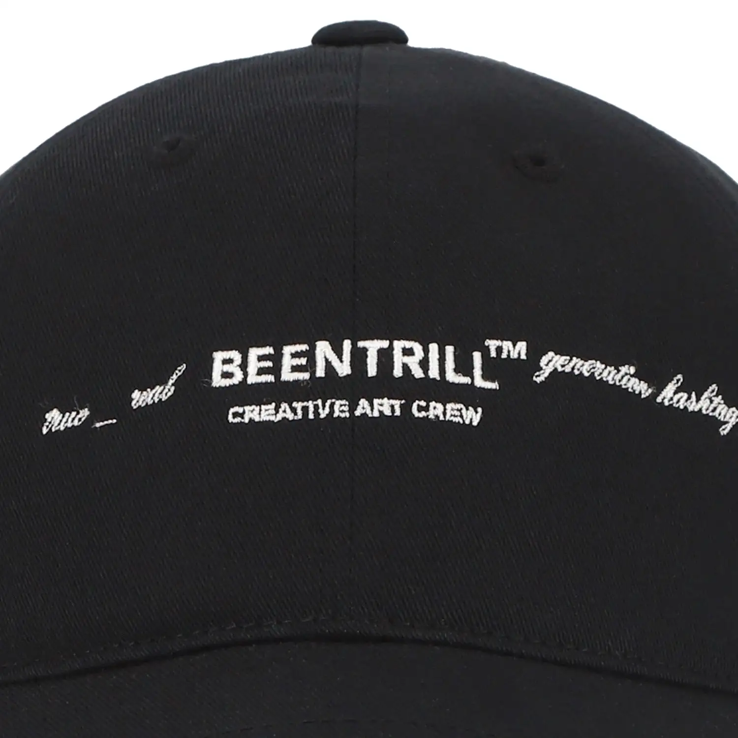 Been Trill Basic Logo Baseball Cap Black