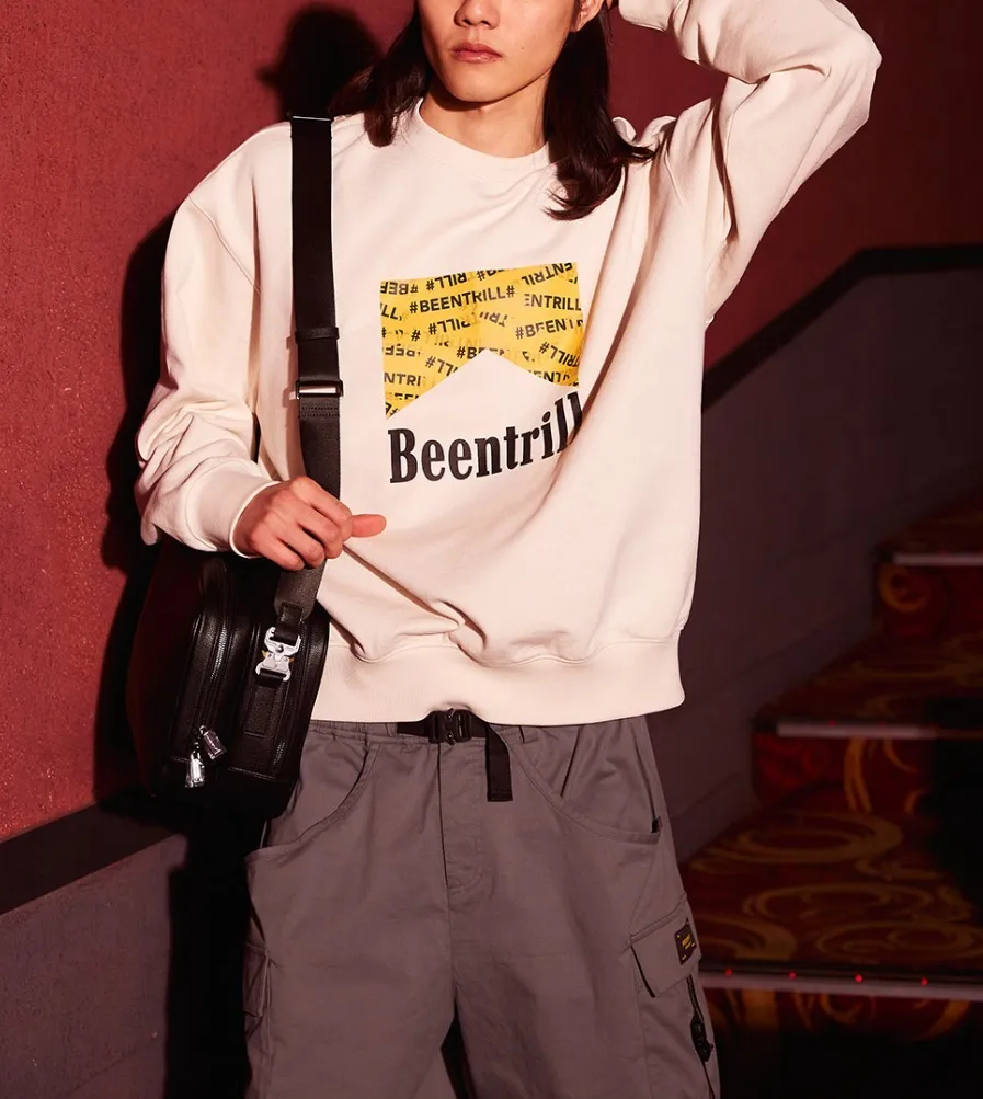 BEEN TRILL  |[BEENTRILL]★SPONSOR OVERFIT SWEATSHIRT