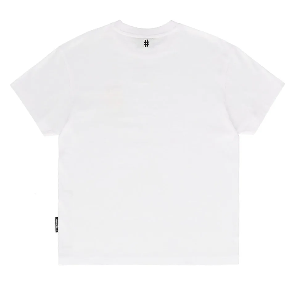 Been Trill Chest Logo Tee White