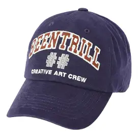 Been Trill College Logo Baseball Cap Navy