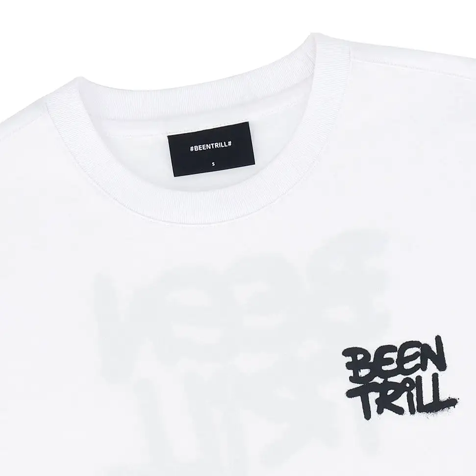 Been Trill Graffiti Logo Tee White Black