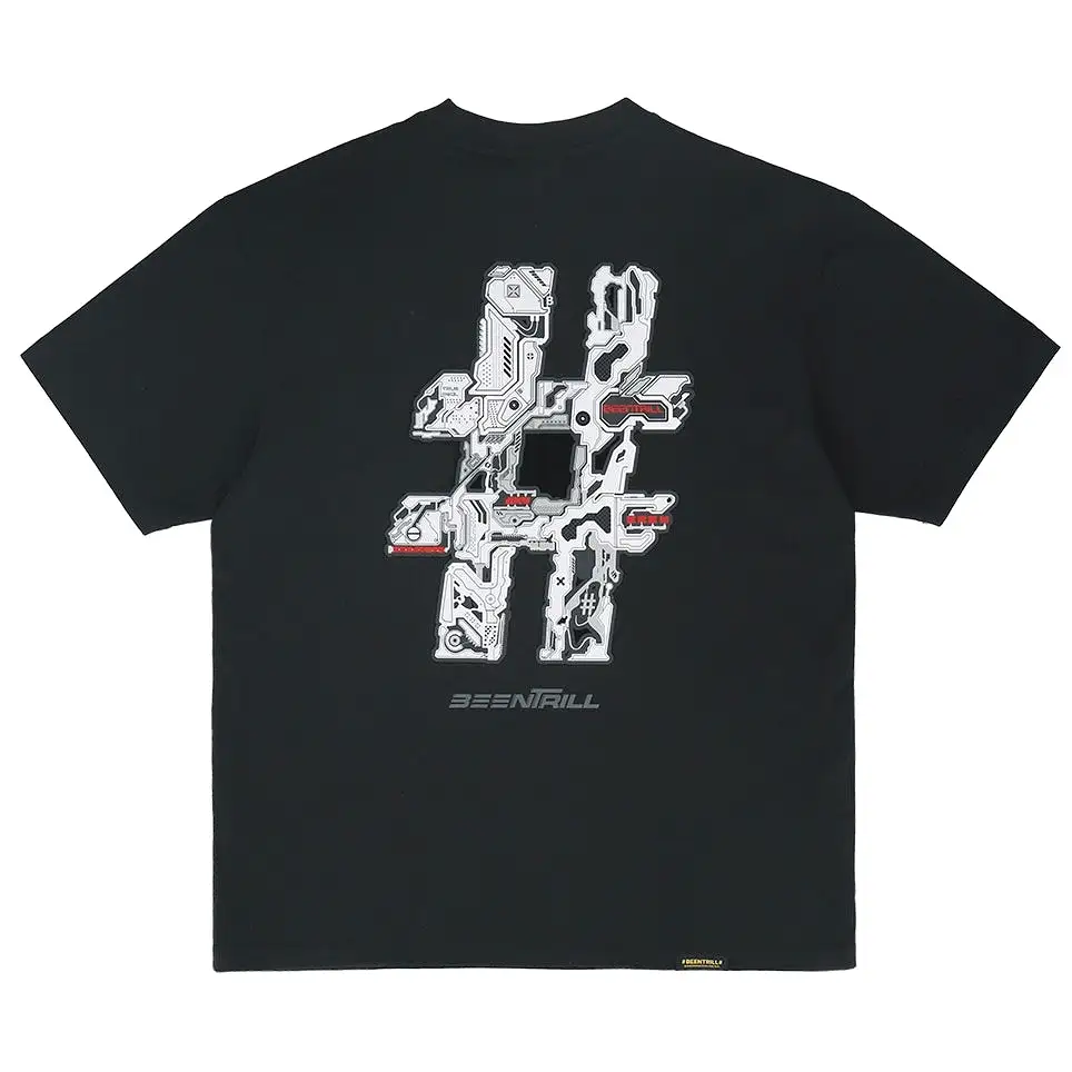 Been Trill Gundam Logo Tee Black