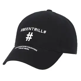 Been Trill Motion Embroidery Baseball Cap Black