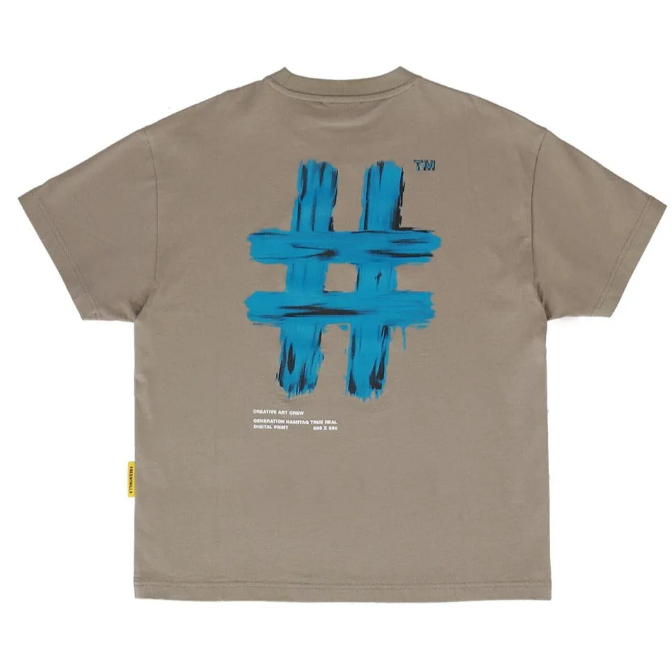 Been Trill Painting Logo Tee Khaki