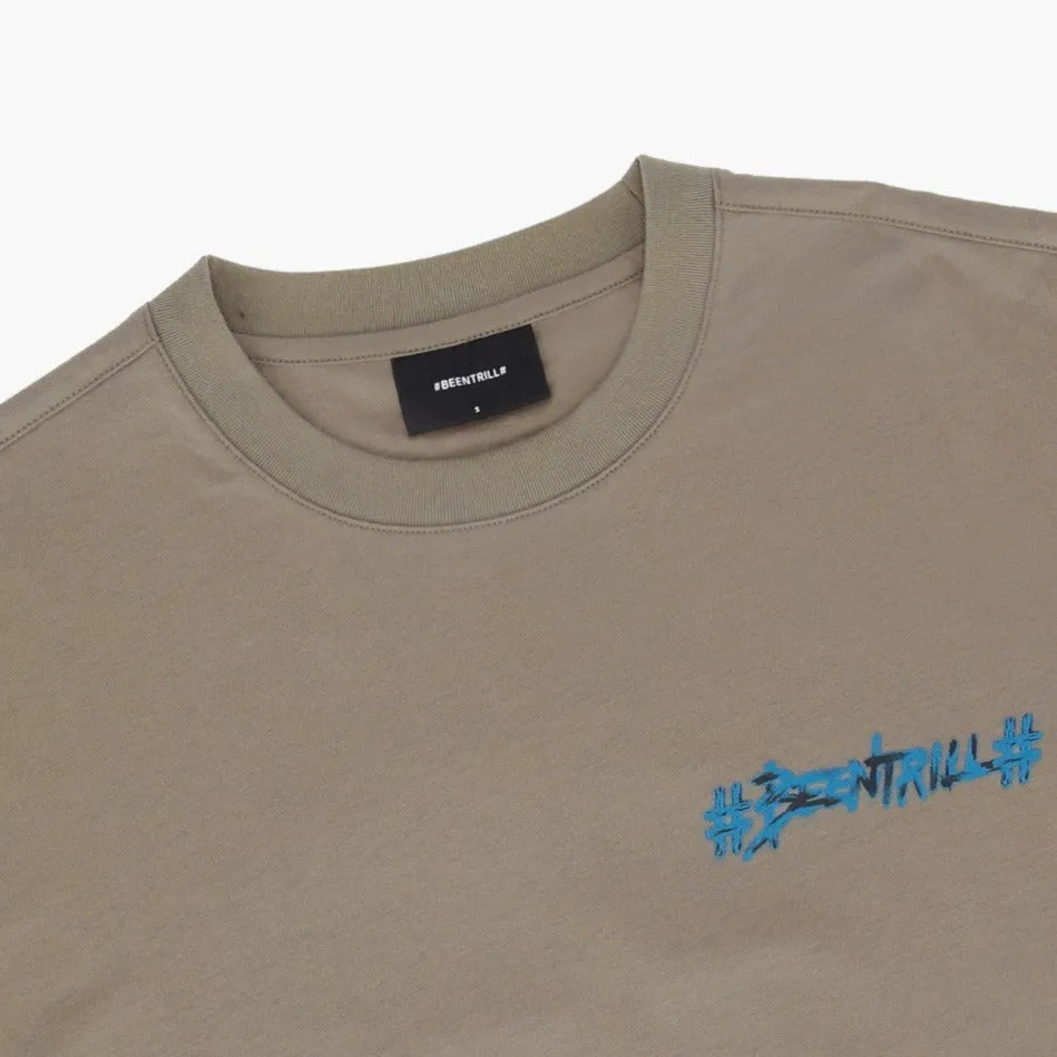 Been Trill Painting Logo Tee Khaki