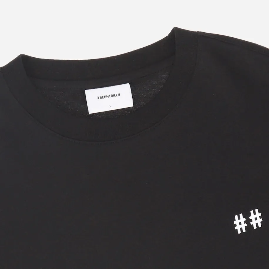 Been Trill Tape Logo Tee Black