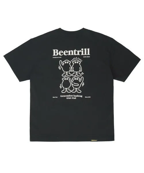 BEEN TRILL  |Unisex Street Style Cotton Short Sleeves Logo T-Shirts