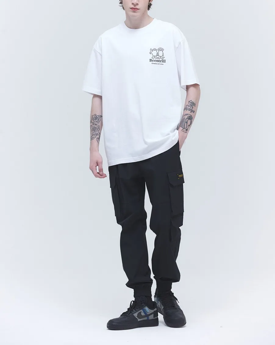 BEEN TRILL  |Unisex Street Style Cotton Short Sleeves Logo T-Shirts