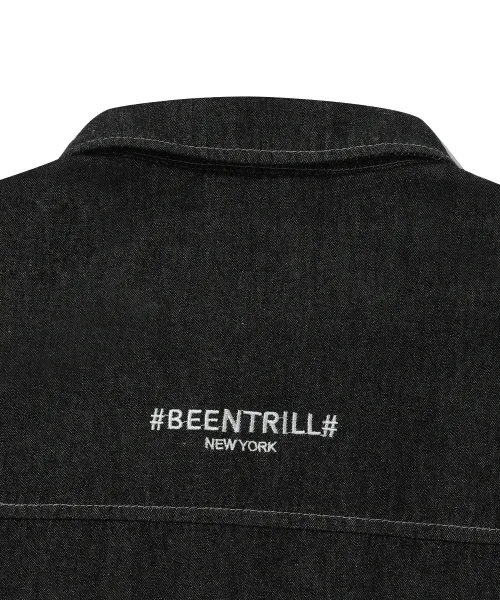 BEEN TRILL  |Unisex Street Style Plain Short Sleeves Logo Shirts