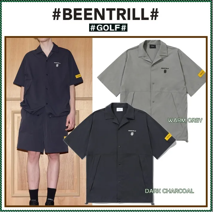 BEEN TRILL  |Unisex Street Style Plain Short Sleeves Logo