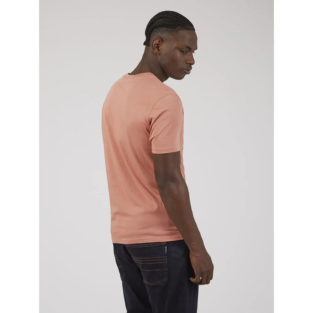 Ben Sherman - Linear Cruise Print Tee - Salmon or Green