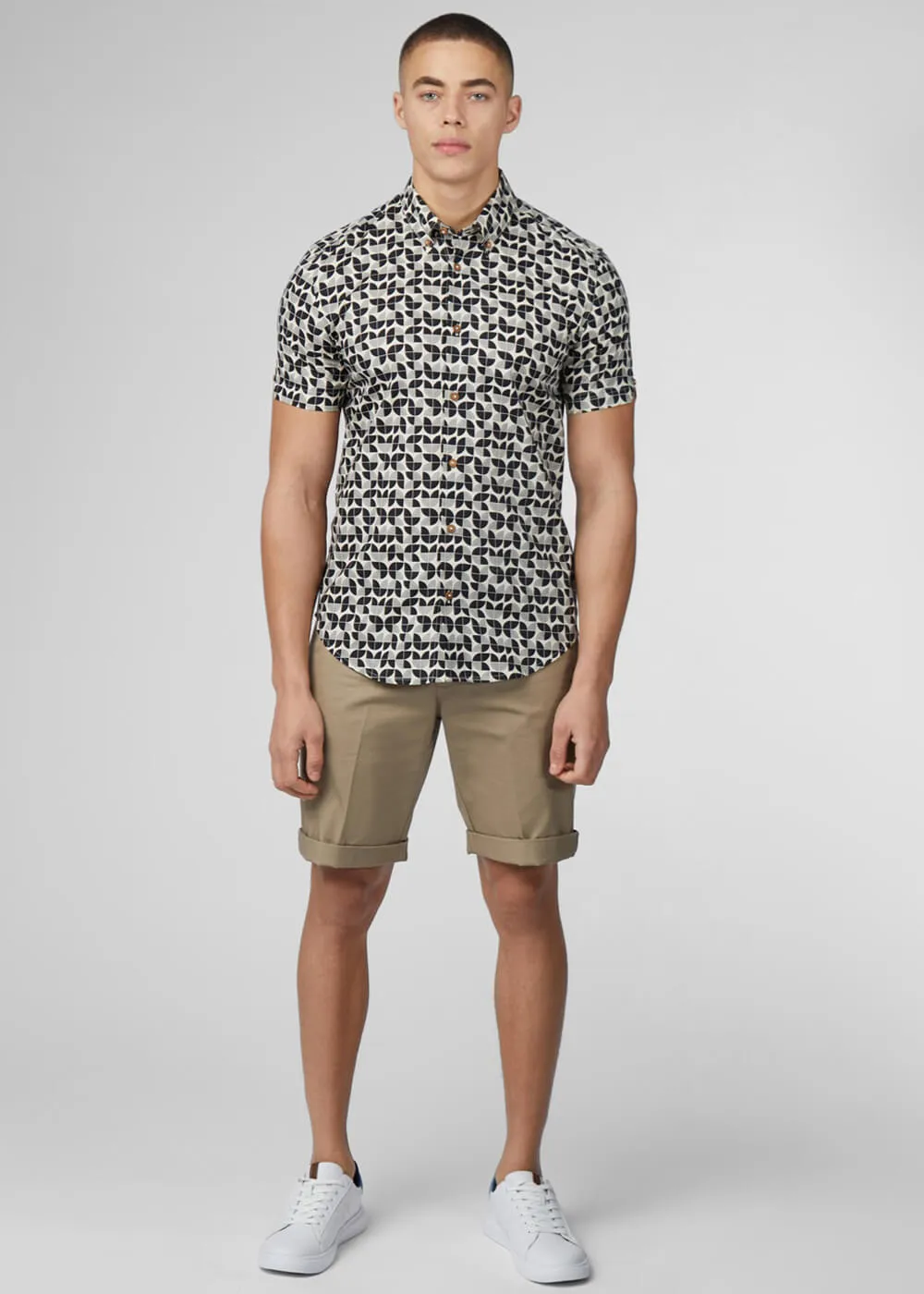 Ben Sherman Linear Shirt Zwart