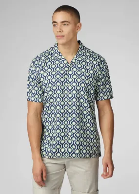 Ben Sherman Retro Geo Shirt Gras Groen