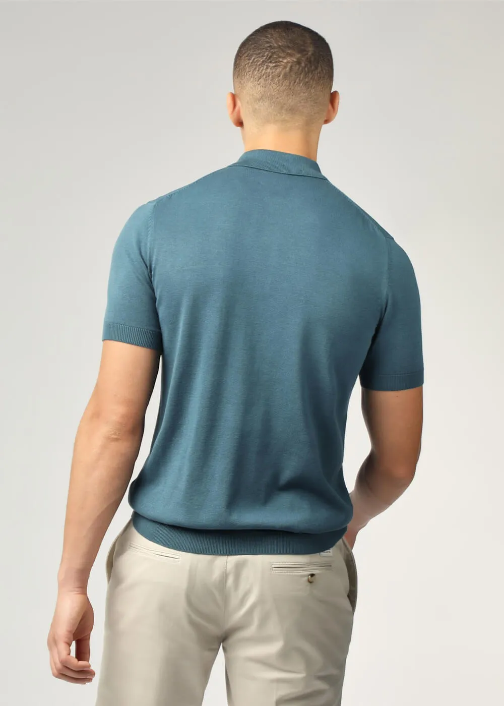 Ben Sherman Signature Short Sleeve Polo Teal