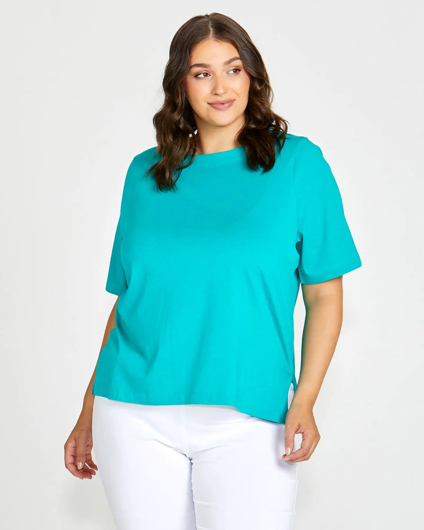 Betty Basics Luella Tee - Teal