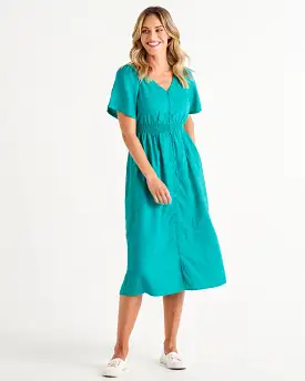 Betty Basics Whitney Dress - Teal