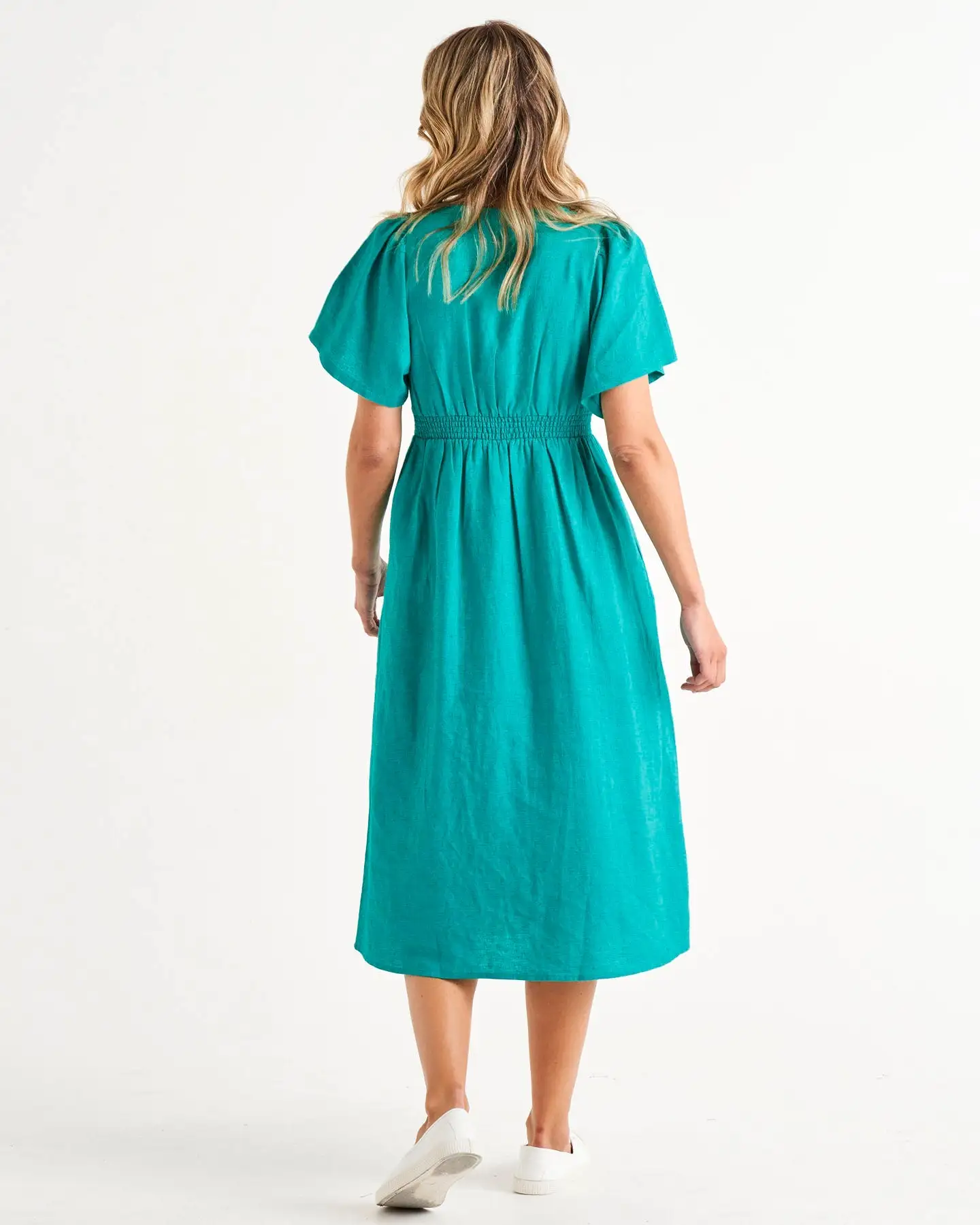 Betty Basics Whitney Dress - Teal