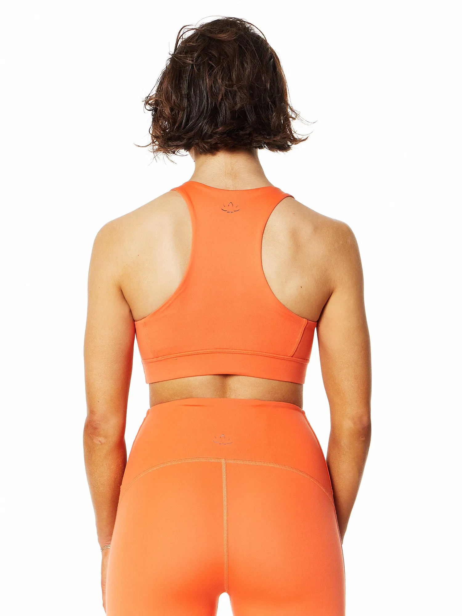 Beyond Yoga | POWERBEYOND Jump Bra | Sunset Orange