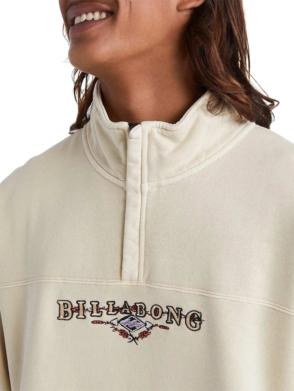 Billabong Men's King Prawn Pullover Brown