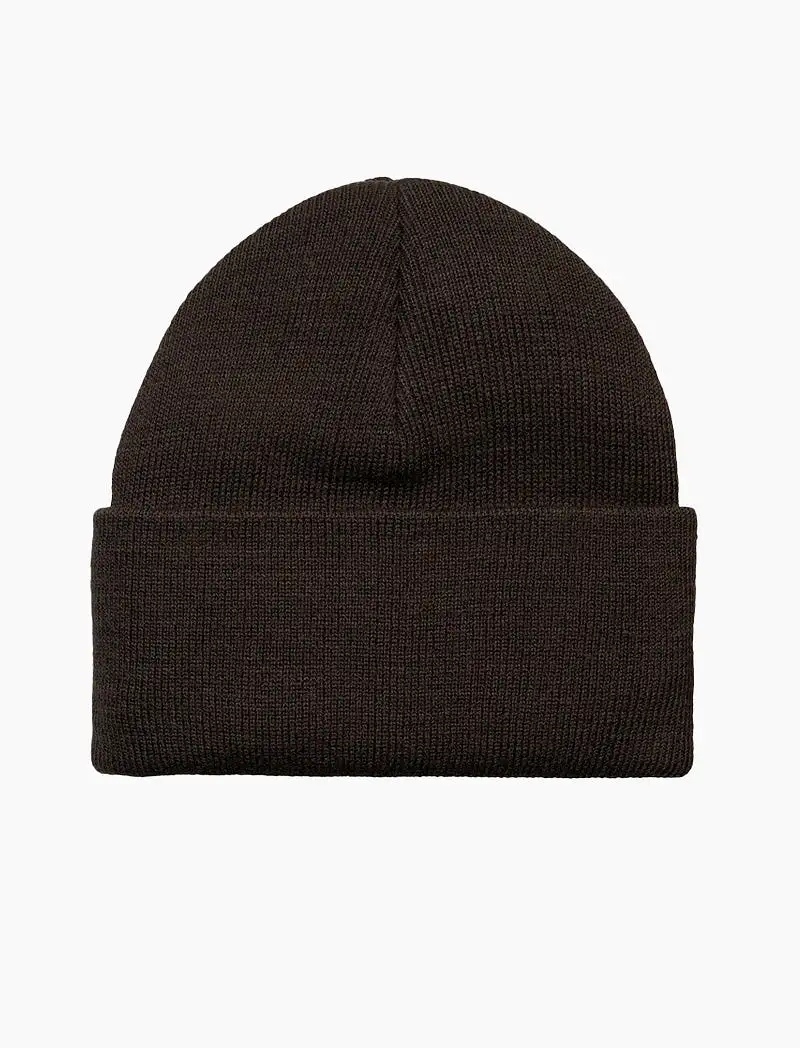 Carhartt WIP Chase Beanie Dark Umber / Gold