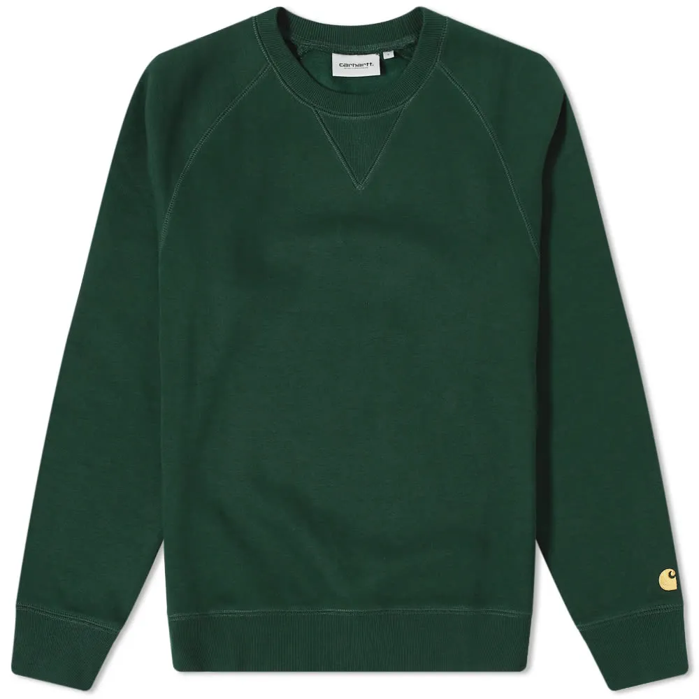 Carhartt WIP Chase SweatBottle Green & Gold