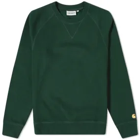 Carhartt WIP Chase SweatBottle Green & Gold