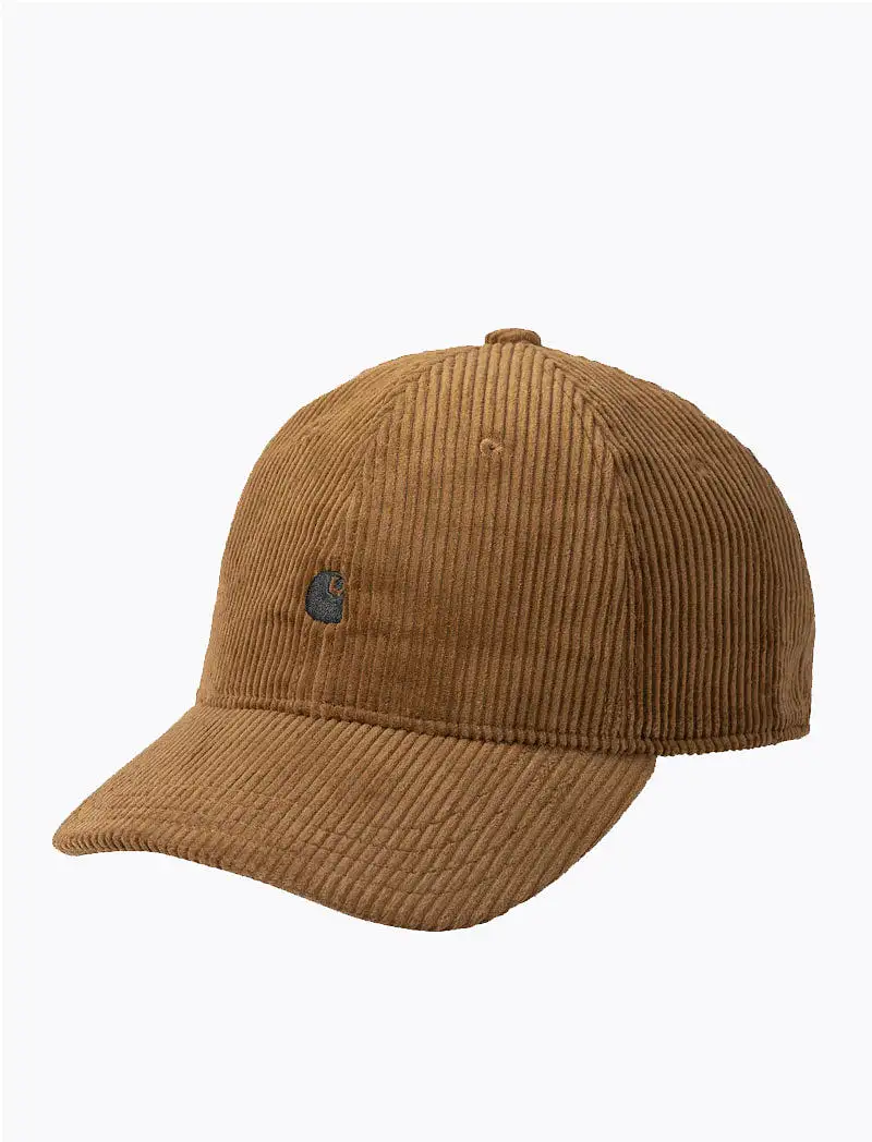 Carhartt WIP Harlem Cap Corduroy Hamilton Brown / Black