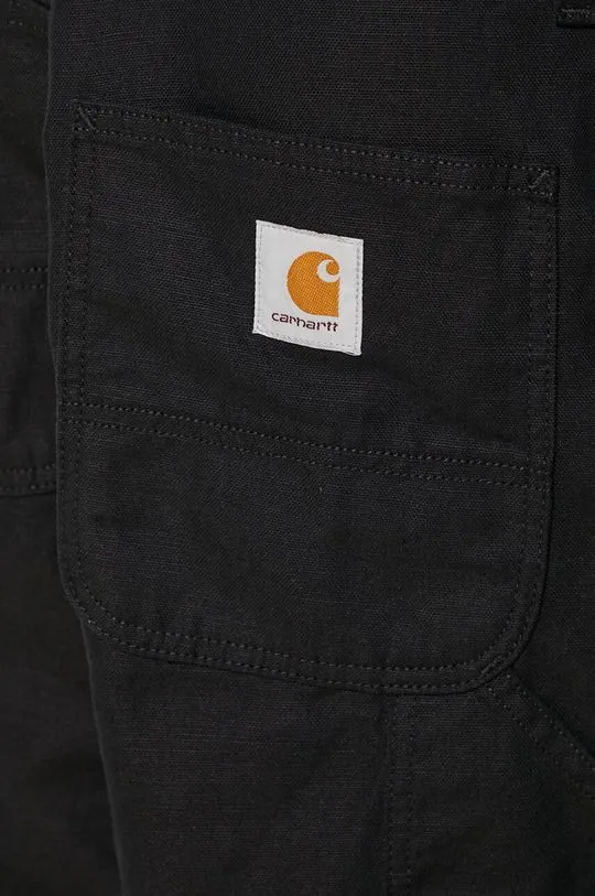 Carhartt WIP linen blend shorts Walter Single Knee Short black color I033583.8902