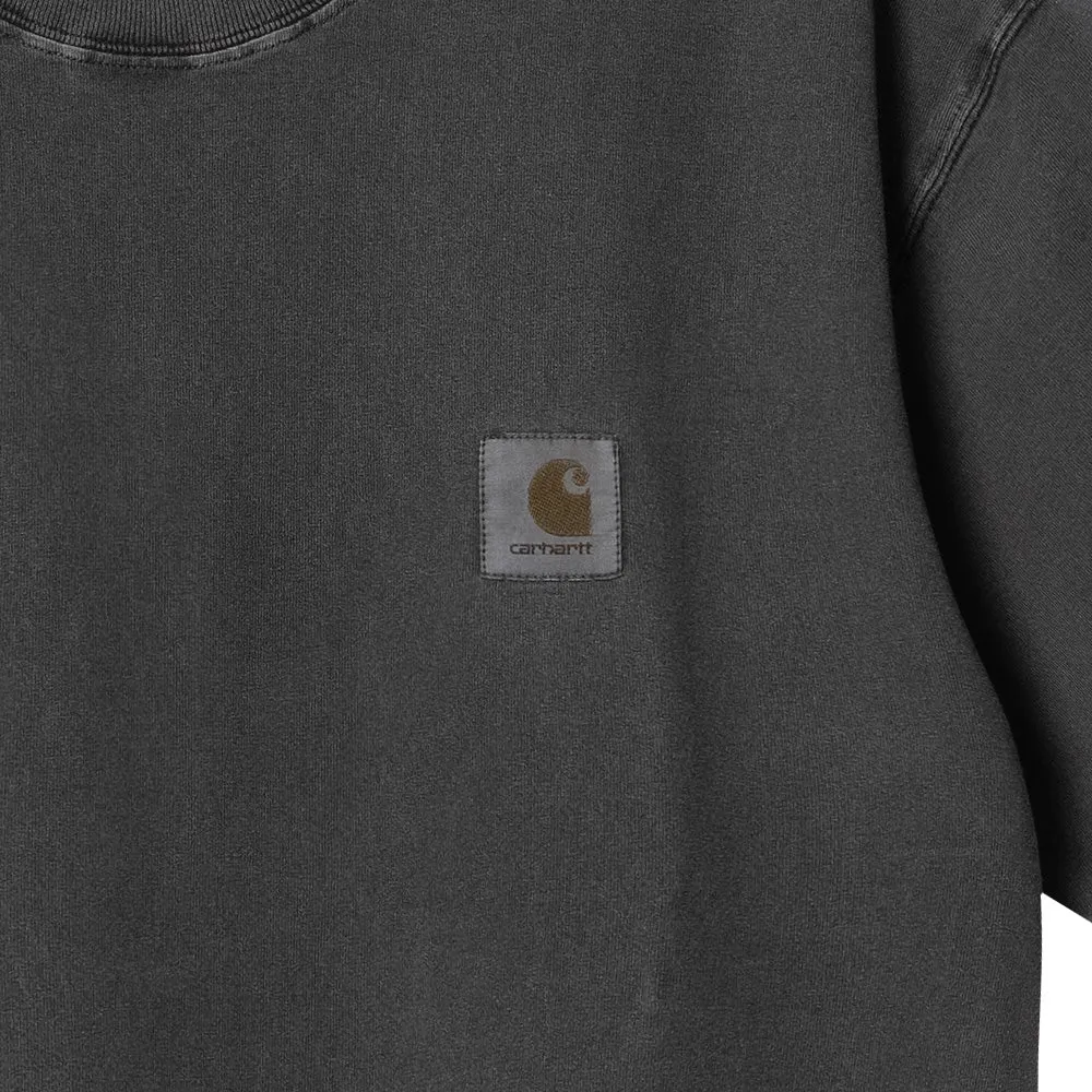 CARHARTT WIP S/S NELSON T-SHIRT // CHARCOAL (GARMENT DYED)