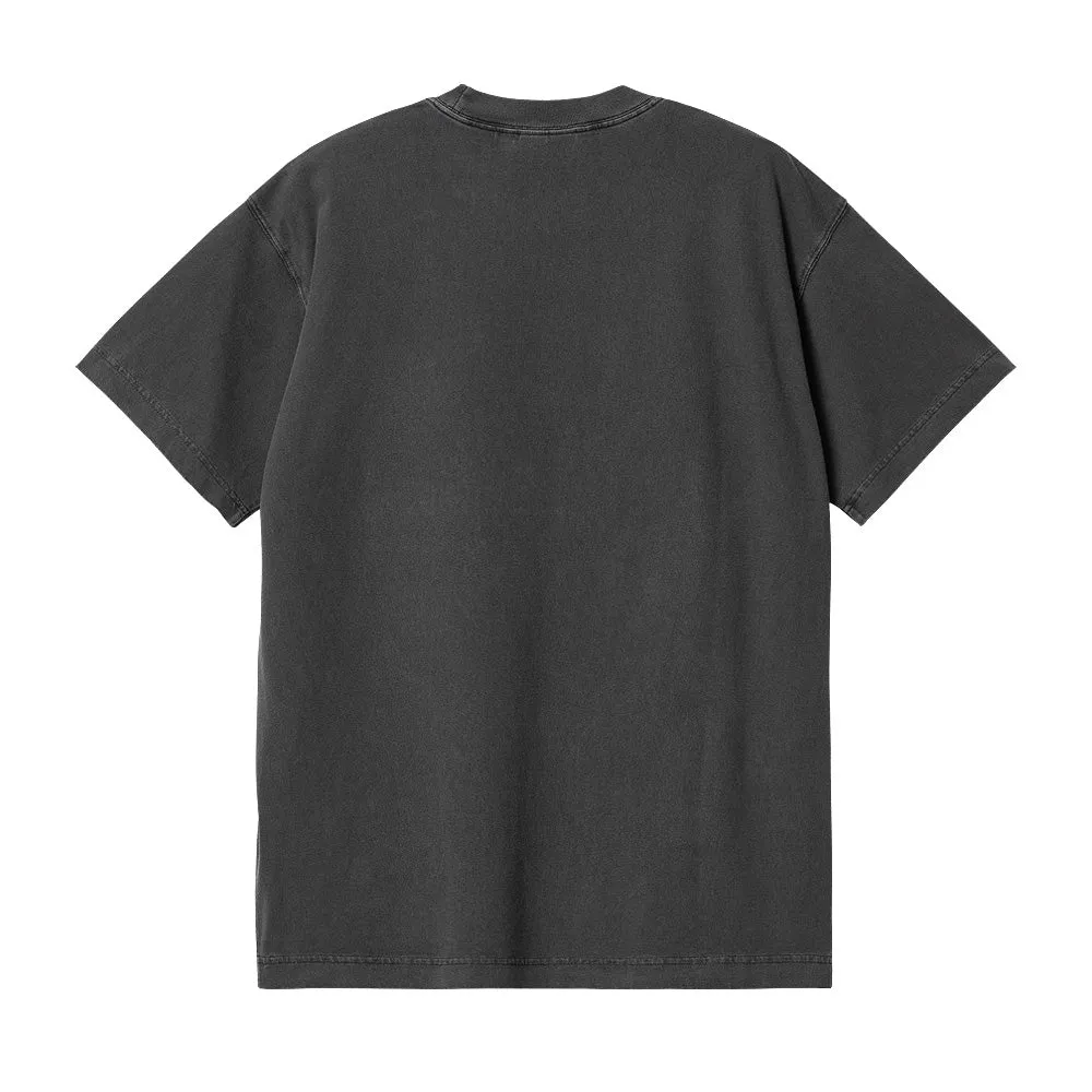 CARHARTT WIP S/S NELSON T-SHIRT // CHARCOAL (GARMENT DYED)