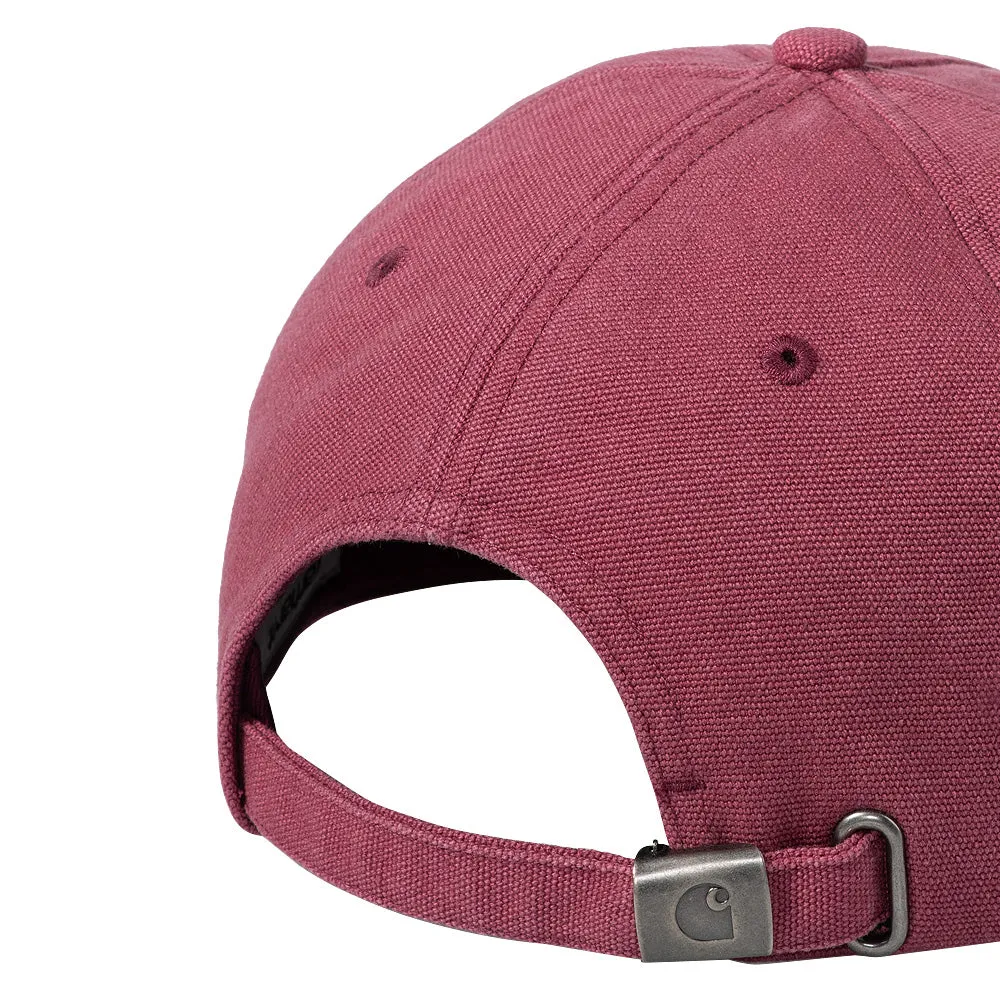 CARHARTT WIP STAMP CAP // DUSTY FUCHSIA/BLACK