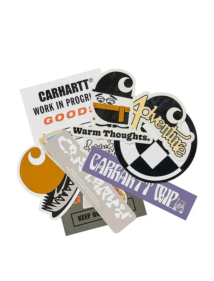 Carhartt WIP Sticker Bag (10 pack) Multicolour